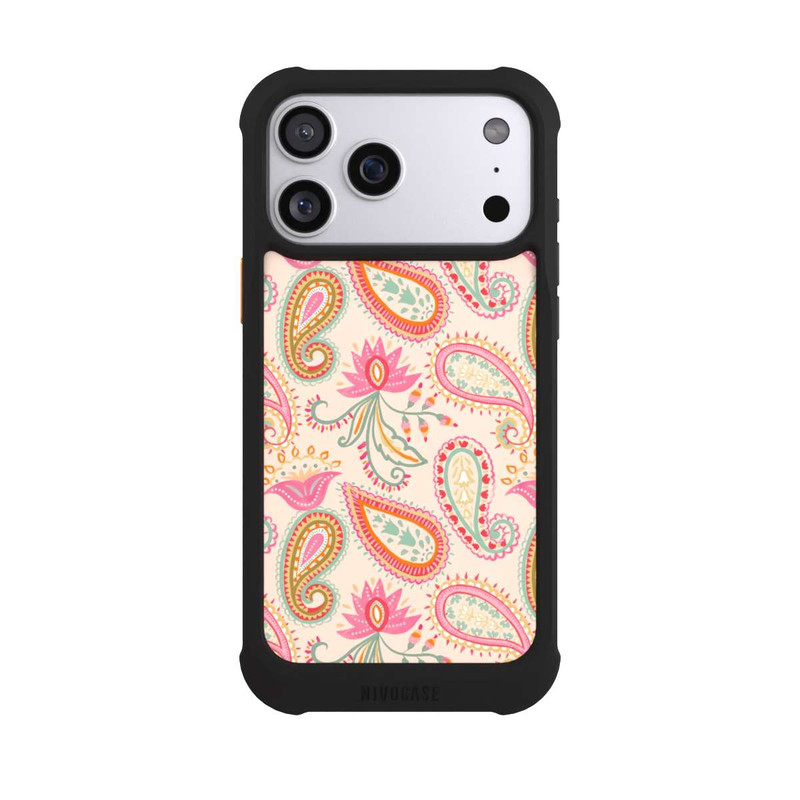 iPhone 17 Pro Max NIVOmax Colorful Paisley Charm