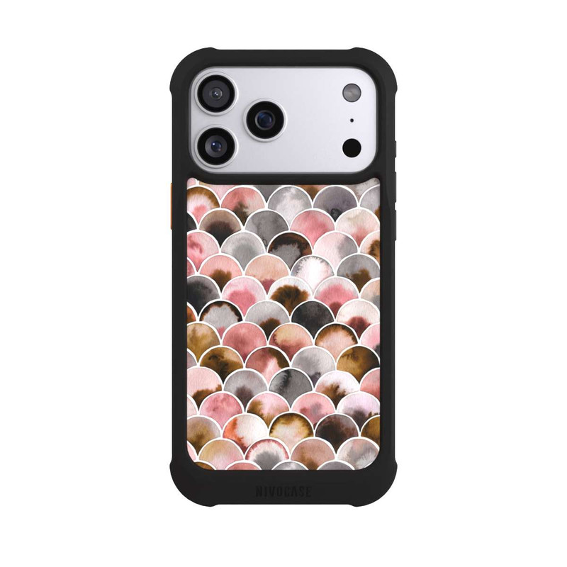 iPhone 17 Pro Max NIVOmax Japandi Scales Pink Brown