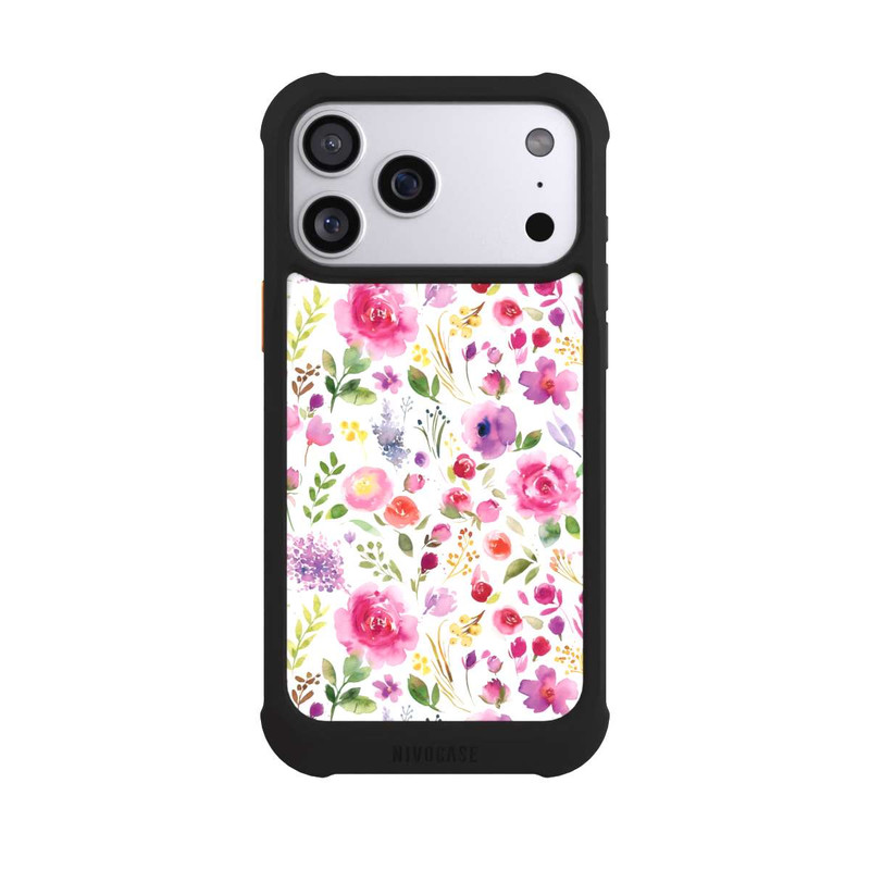 iPhone 17 Pro Max NIVOmax Roses Flowers Purple