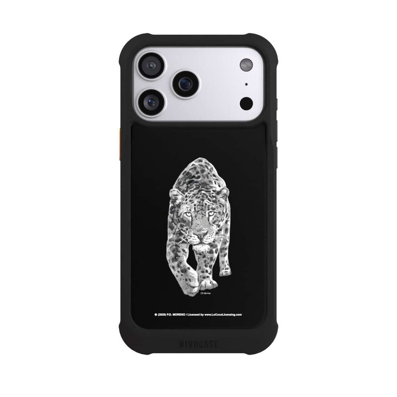 iPhone 17 Pro Max NIVOmax Leopard Schwarz