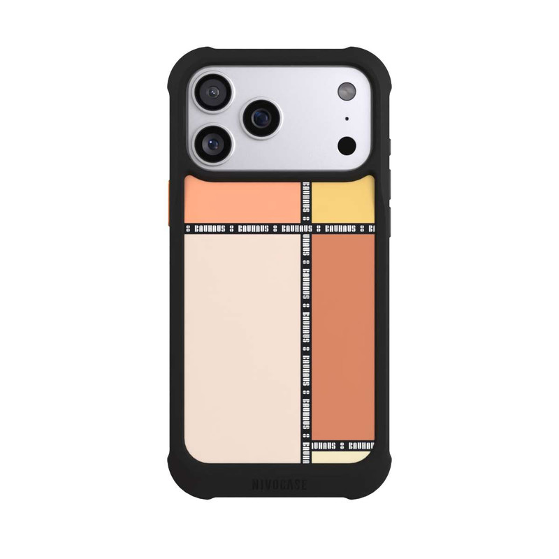 iPhone 17 Pro Max NIVOmax Bauhaus Squares-Pastel