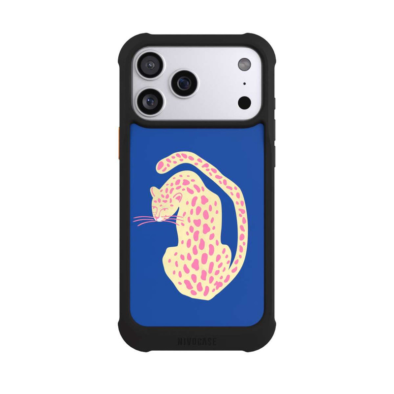 iPhone 17 Pro Max NIVOmax Blue Pink Cat