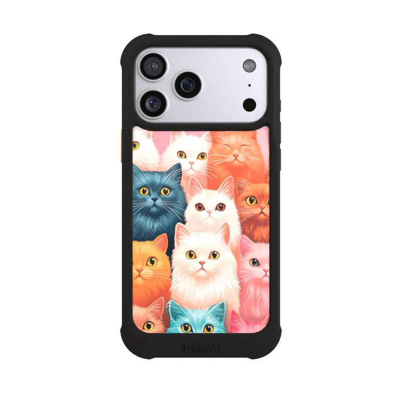 iPhone 17 Pro Max NIVOmax Cats Looking