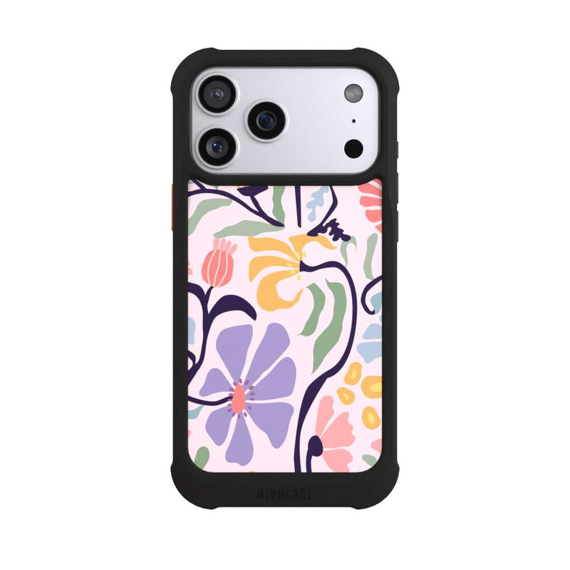 iPhone 17 Pro Max NIVOmax Flower Market Ibiza Pink