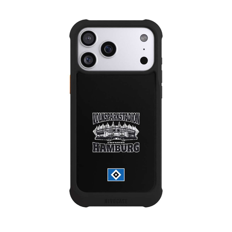iPhone 17 Pro Max NIVOmax HSV Volksparkstadion Schwarz