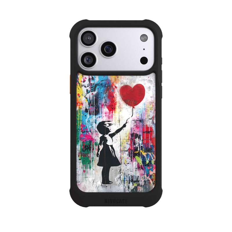 iPhone 17 Pro Max NIVOmax Balloon Girl Colorful
