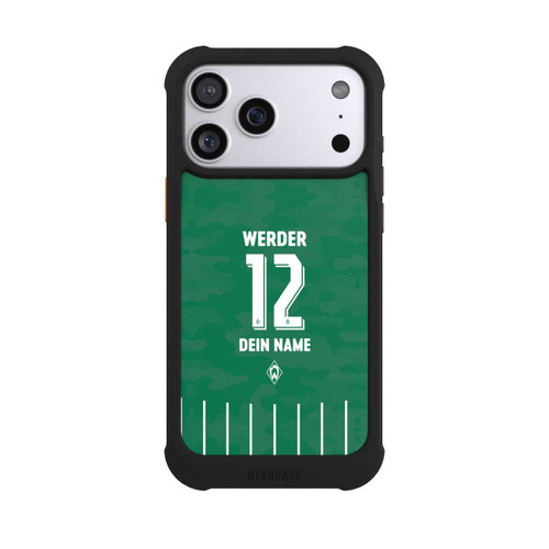 Apple iPhone 17 Pro Max NIVOmax Werder Bremen Trikot Personalisierbar 25-26