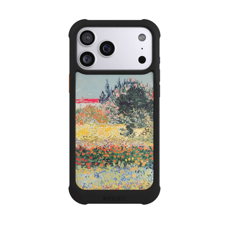 iPhone 17 Pro Max NIVOmax Garden in Bloom, Arles, July 1888 by Vincent van Gogh