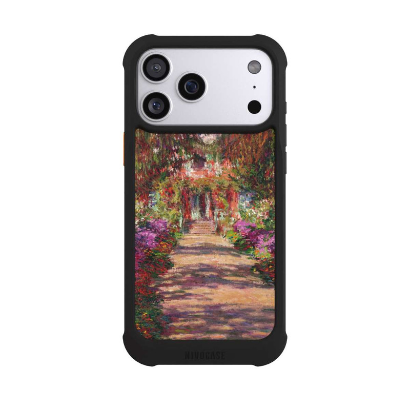 iPhone 17 Pro Max NIVOmax Eine Allee in Monets Garten in Giverny by Claude Monet