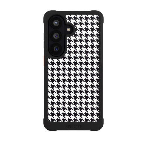 Samsung Galaxy S26 NIVOmax Houndstooth black-white