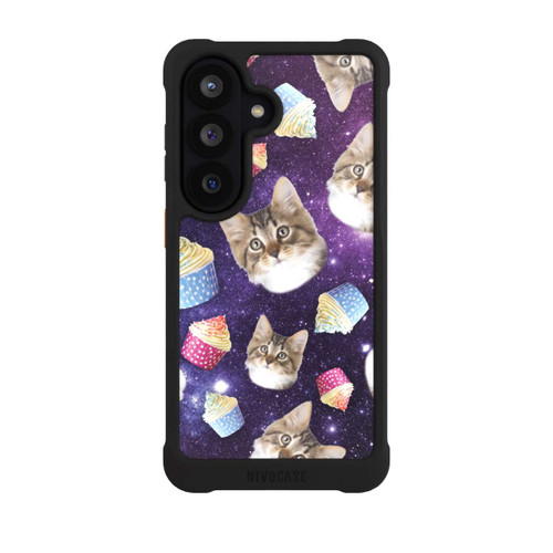 Samsung Galaxy S26 NIVOmax Crazy Galaxy Space Cats