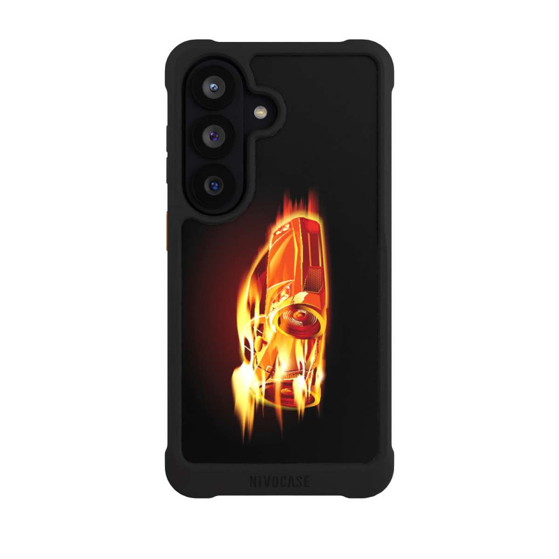 Galaxy S26 NIVOmax Voiture en Feu