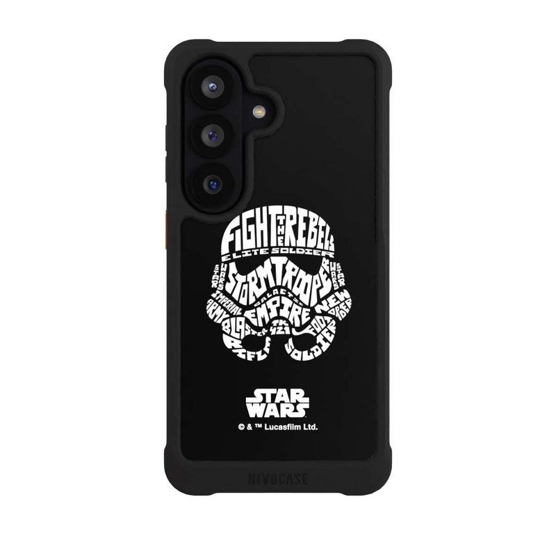 Galaxy S26 NIVOmax Storm Trooper Typo Graphique