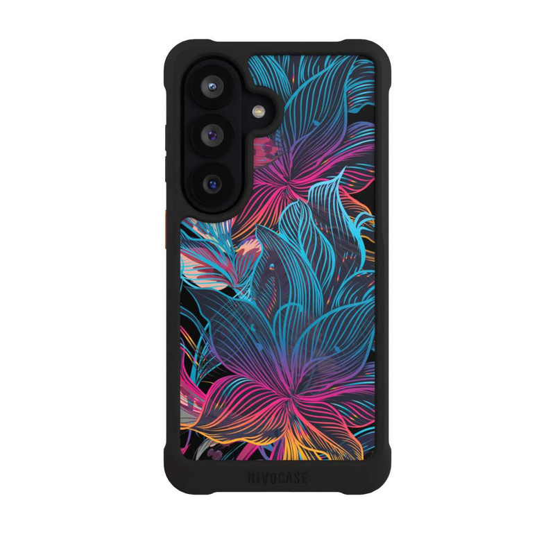 Galaxy S26 NIVOmax Neon Flower Power