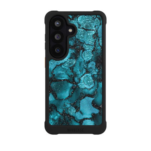 Samsung Galaxy S26 NIVOmax  Blauer Glitzerlook