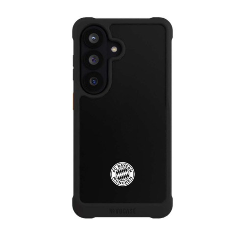 Samsung Galaxy S26 NIVOmax Classic FCB Logo - white on black