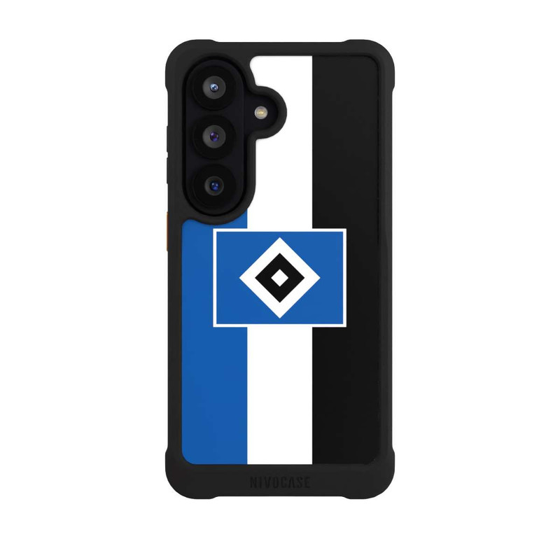 Galaxy S26 NIVOmax HSV Streifen - Blau-Weiß-Schwarz