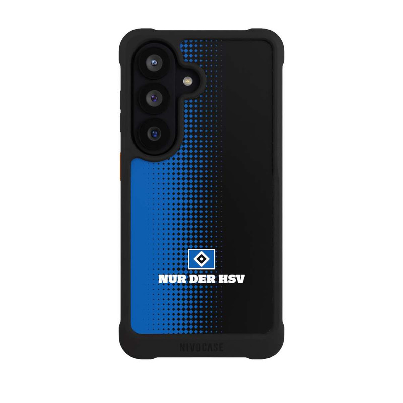 Galaxy S26 NIVOmax Nur der HSV - Rautenraster Schwarz
