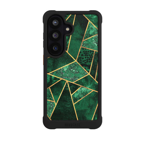 Samsung Galaxy S26 NIVOmax Tief Smaragdgrün Golddruck