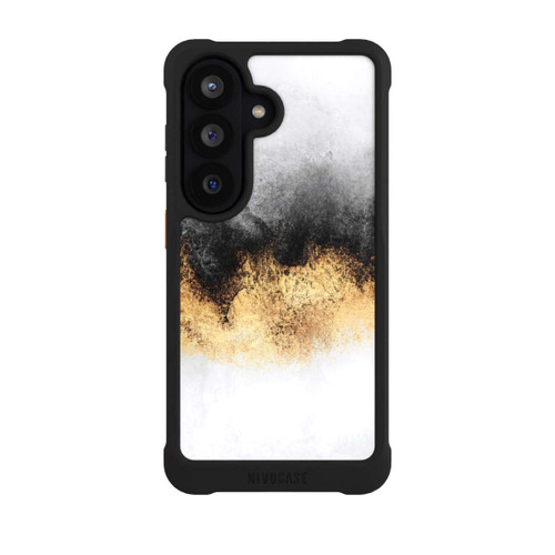 Samsung Galaxy S26 NIVOmax Grauer Himmelstaub Golddruck