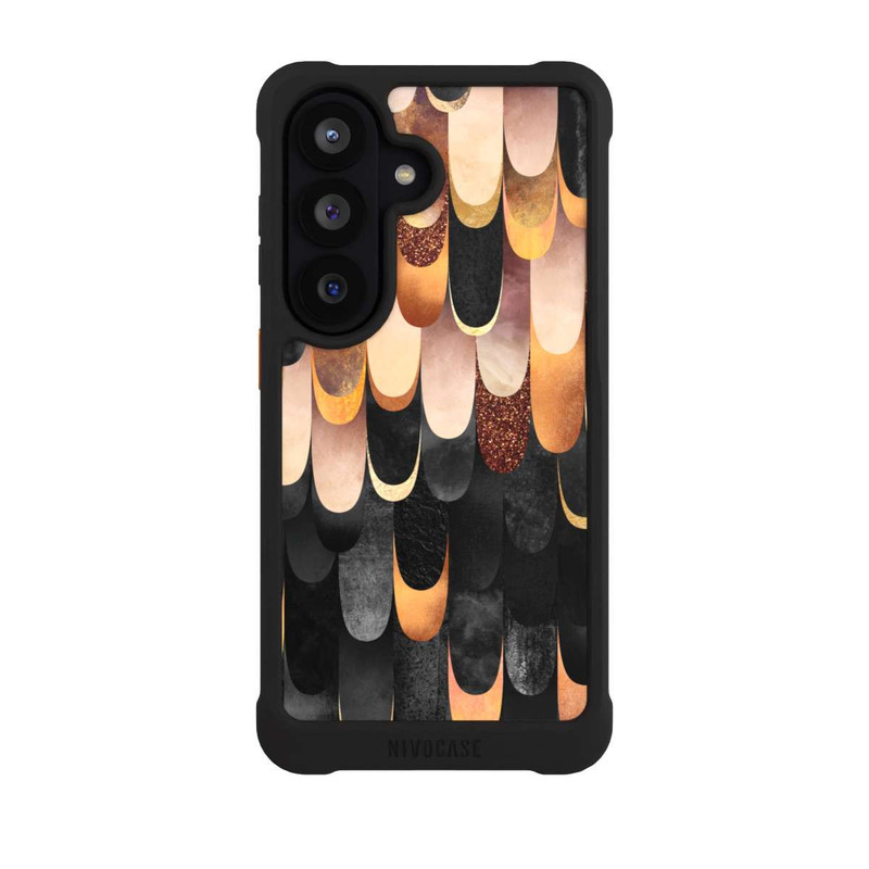 Galaxy S26 NIVOmax Plumes Cuivre et Noir