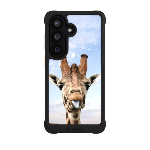Samsung Galaxy S26 NIVOmax Giraffe auf der Straße