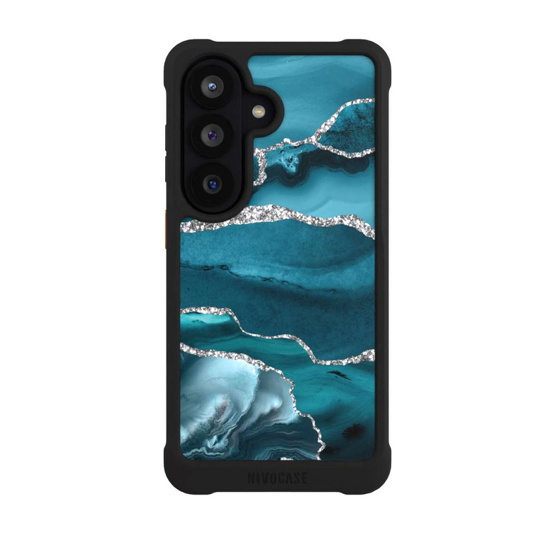 Galaxy S26 NIVOmax Gletscher Eis Marmor
