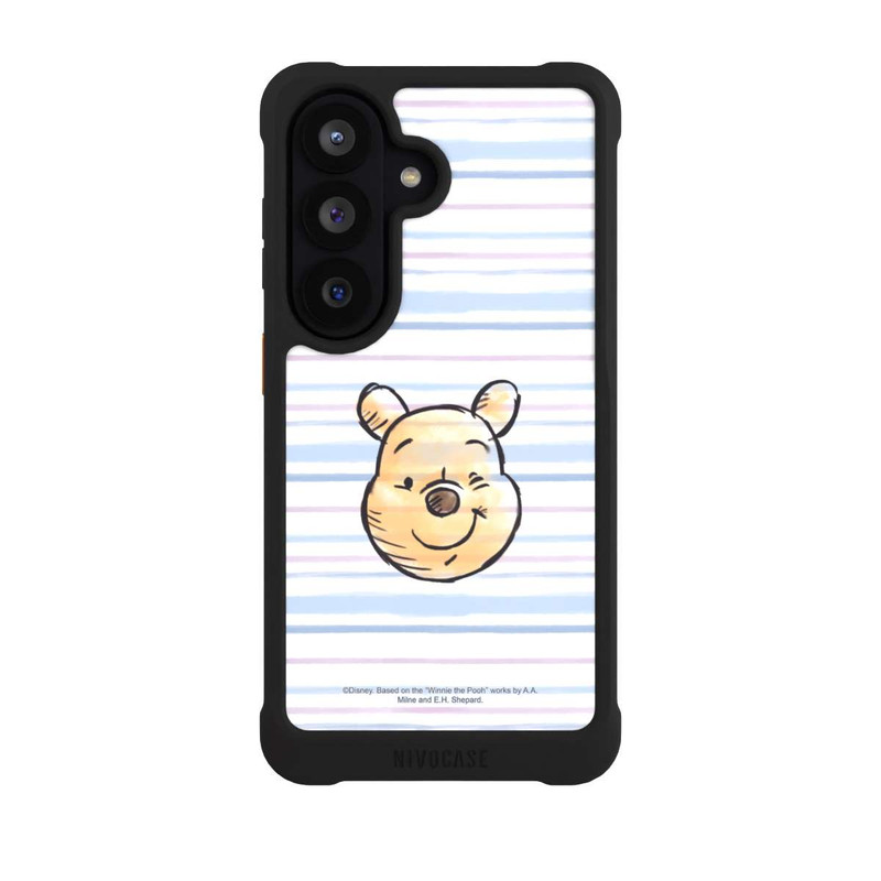 Galaxy S26 NIVOmax Winnie Puuh auf Streifen