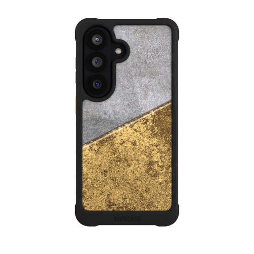 Samsung Galaxy S26 NIVOmax Concrete and Gold look