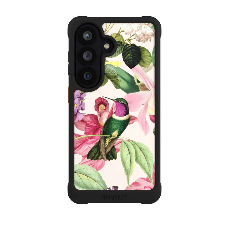 Galaxy S26 NIVOmax Kolibris und Rosen