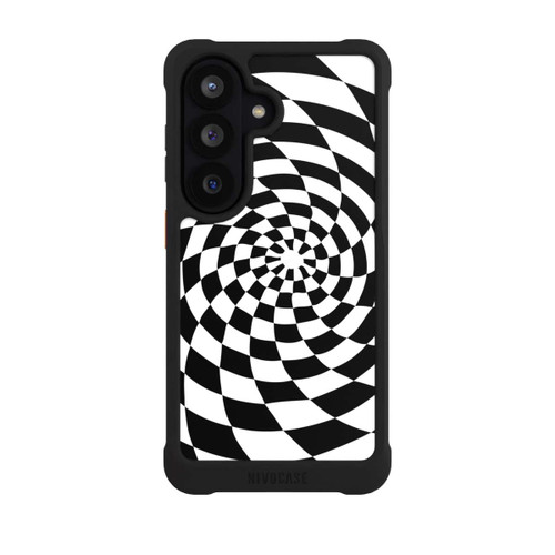 Samsung Galaxy S26 NIVOmax Illusion en noir et blanc