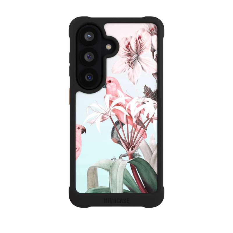 Galaxy S26 NIVOmax Pastel Parrots Paradise