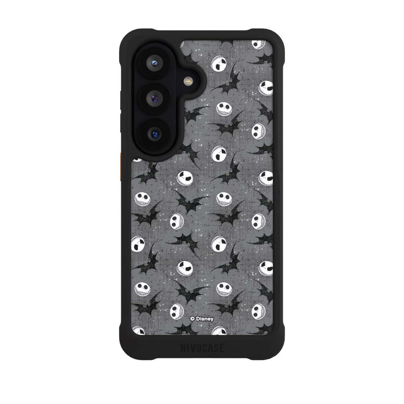 Galaxy S26 NIVOmax Jack Grey Pattern Tim Burtons Nightmare before Christmas
