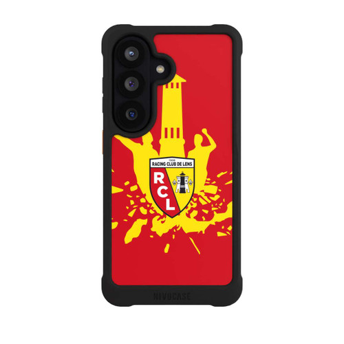 Samsung Galaxy S26 NIVOmax Tour RCL jaune sur rouge