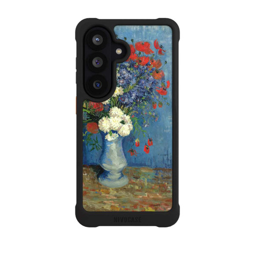 Samsung Galaxy S26 NIVOmax Stillleben Vase mit Kornblumen und Mohnblumen von Vincent Van Gogh