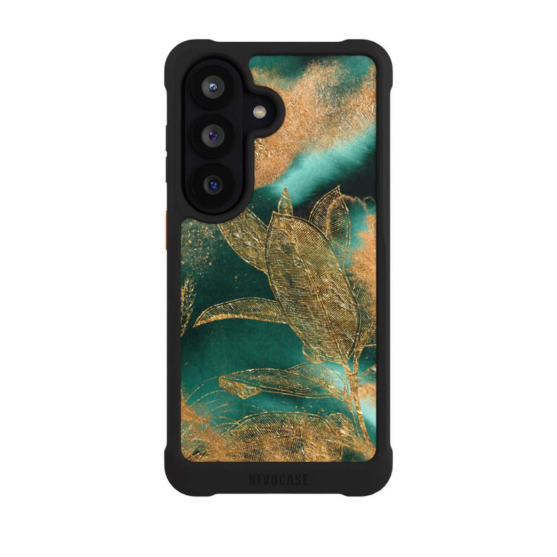 Galaxy S26 NIVOmax Gold und Grün Natur