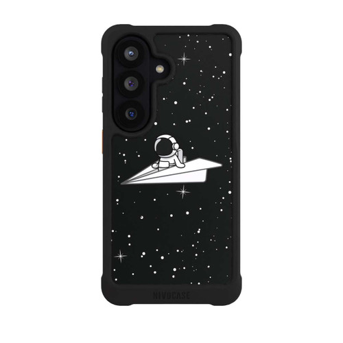 Samsung Galaxy S26 NIVOmax Astronaut Paper Plane Comic