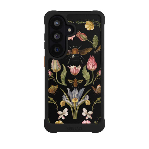 Samsung Galaxy S26 NIVOmax Wildblumen und Biene Schwarz