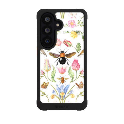 Samsung Galaxy S26 NIVOmax Wildblumen mit Biene weiß