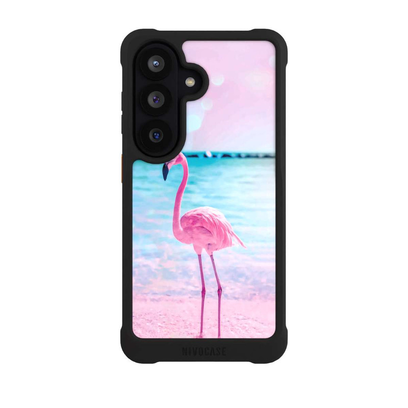 Galaxy S26 NIVOmax Fantaisie Flamant Rose