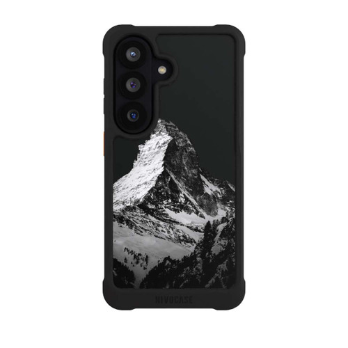 Samsung Galaxy S26 NIVOmax Snow Capped Mountains grey