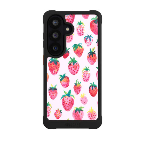 Samsung Galaxy S26 NIVOmax Watercolor Strawberries