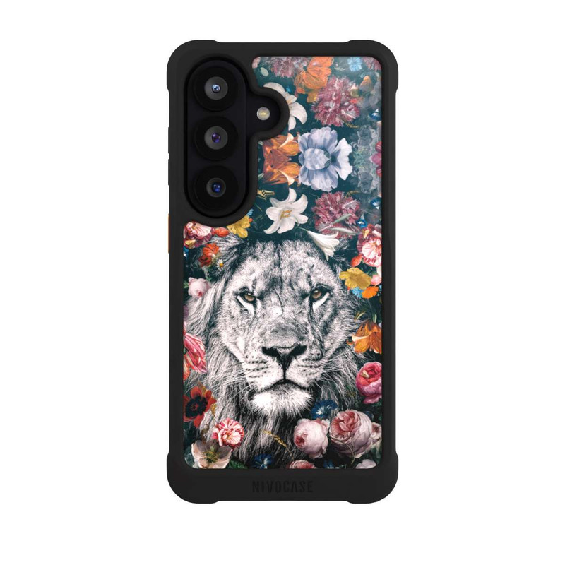 Galaxy S26 NIVOmax Lion Flowers