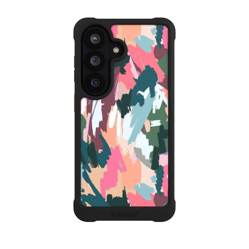 Galaxy S26 NIVOmax Abstrakte künstlerische Textur Rosa