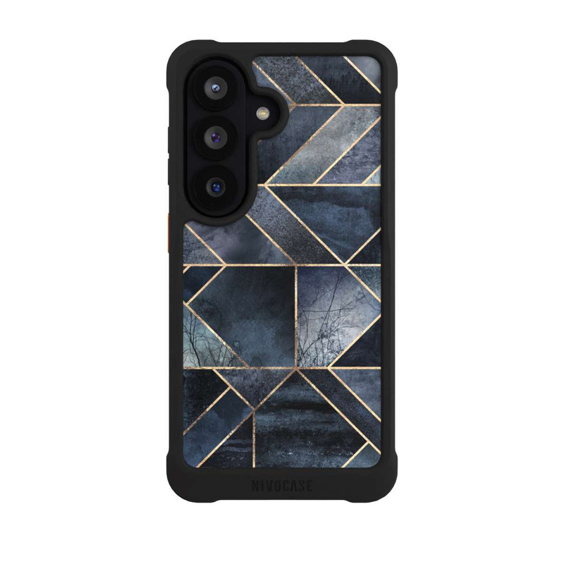 Galaxy S26 NIVOmax Abstraktes Natur-Dunkelblau