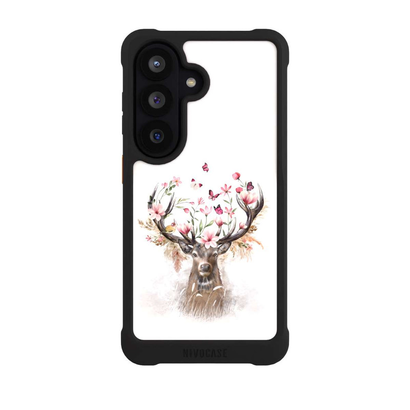 Galaxy S26 NIVOmax Cerf & Fleurs