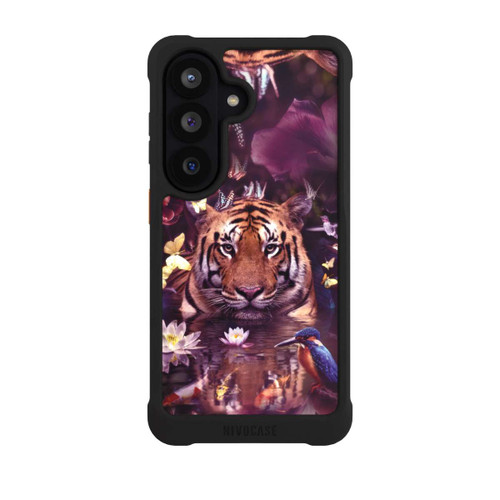 Samsung Galaxy S26 NIVOmax Tiger flower frame