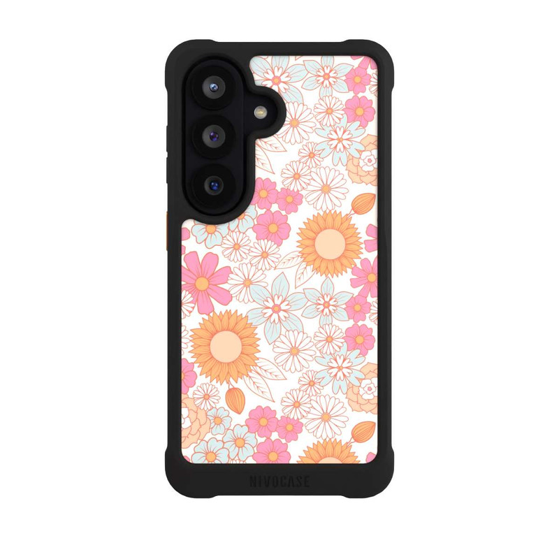 Galaxy S26 NIVOmax Retro Boho Blumen
