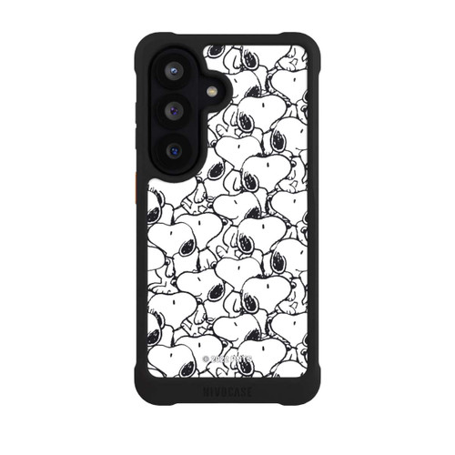 Samsung Galaxy S26 NIVOmax Snoopy Pattern Black And White