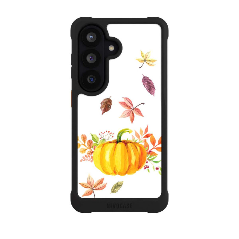 Galaxy S26 NIVOmax Pumpkin-weißer Hintergrund 